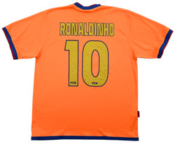 2006-07 BARCELONA *RONALDINHO* SHIRT L