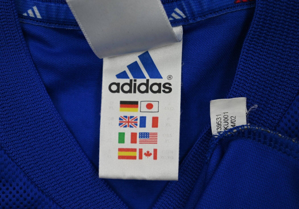 2002-04 FRANCE *ZIDANE* KOSZULKA XL