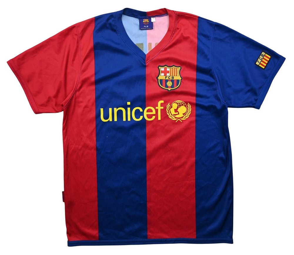 2006-07 FC BARCELONA *RONALDINHO* SHIRT S