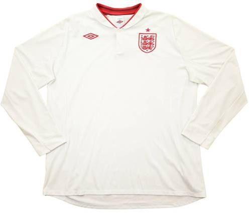 2012-13 ENGLAND LONGSLEEVE SHIRT 3XL