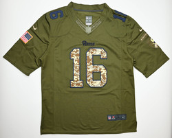 ST. LOUIS RAMS NFL *GOFF* SHIRT L