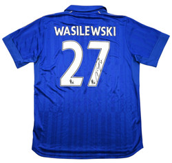 2016-17 LEICESTER CITY *WASILEWSKI* KOSZULKA XL