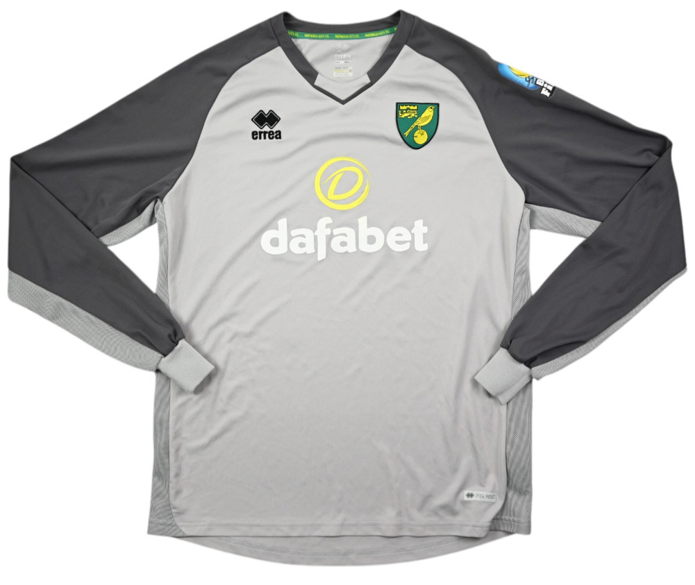 2019-20 NORWICH CITY GK LONGSLEEVE KOSZULKA 4XL