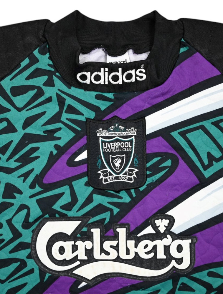 1995-96 LIVERPOOL GK LONGSLEEVE KOSZULKA M 
