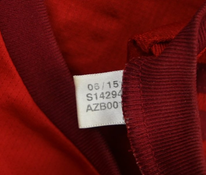 2015-16 BAYERN MUNCHEN SHIRT XS