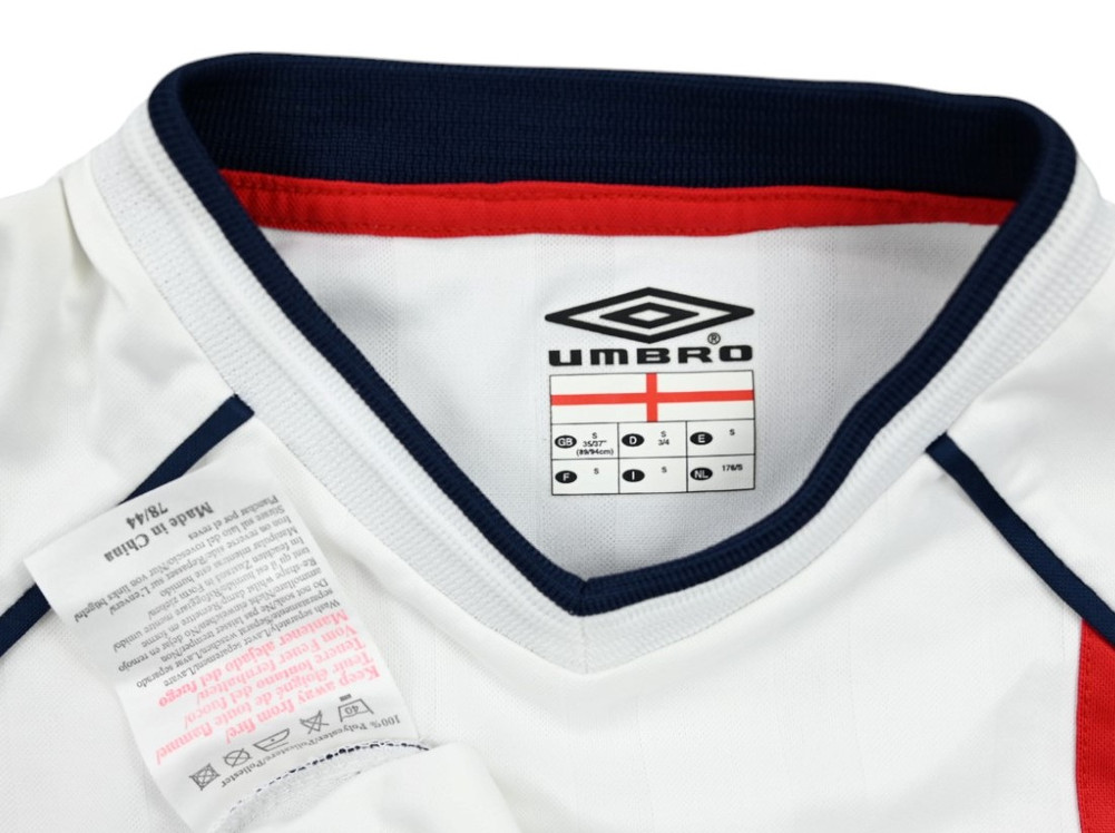 2001-03 ENGLAND SHIRT S