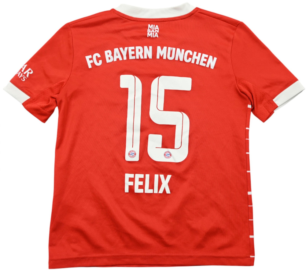 2022-23 BAYERN MUNCHEN *FELIX* SHIRT S. BOYS