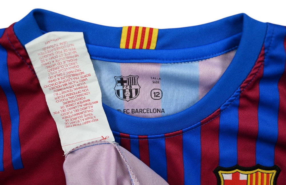 2021-22 FC BARCELONA SHIRT M. BOYS