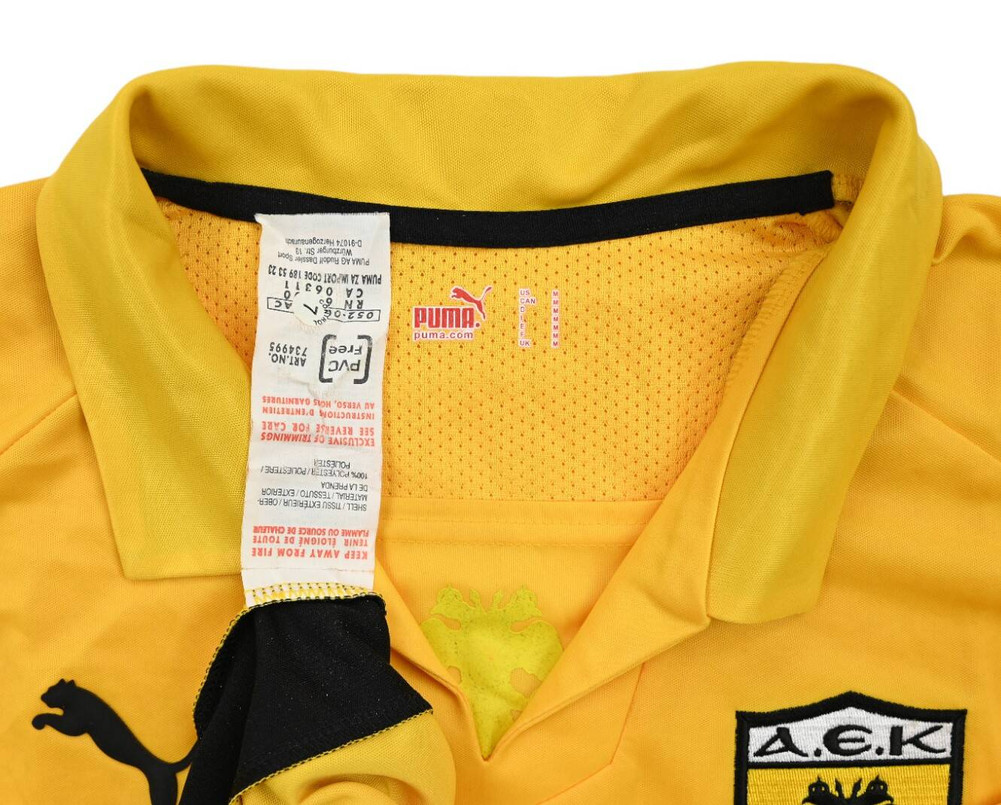 2008-09 AEK ATHENS SHIRT M