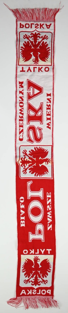 TYLKO POLSKA ZAWSZE WIERNI BIAŁO CZERWONYM SCARF