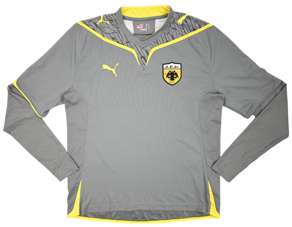 2009-10 AEK ATHENS LONGSLEEVE KOSZULKA L