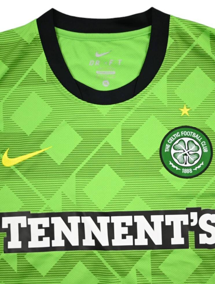 2010-11 CELTIC GLASGOW SHIRT XL