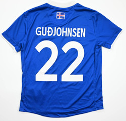 2016-17 ICELAND *GUDJOHNSEN* SHIRT XXS