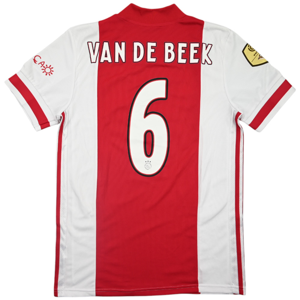 2020-21 AJAX AMSTERDAM *VAN DE BEEK* SHIRT M