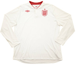 2012-13 ENGLAND LONGSLEEVE SHIRT 3XL