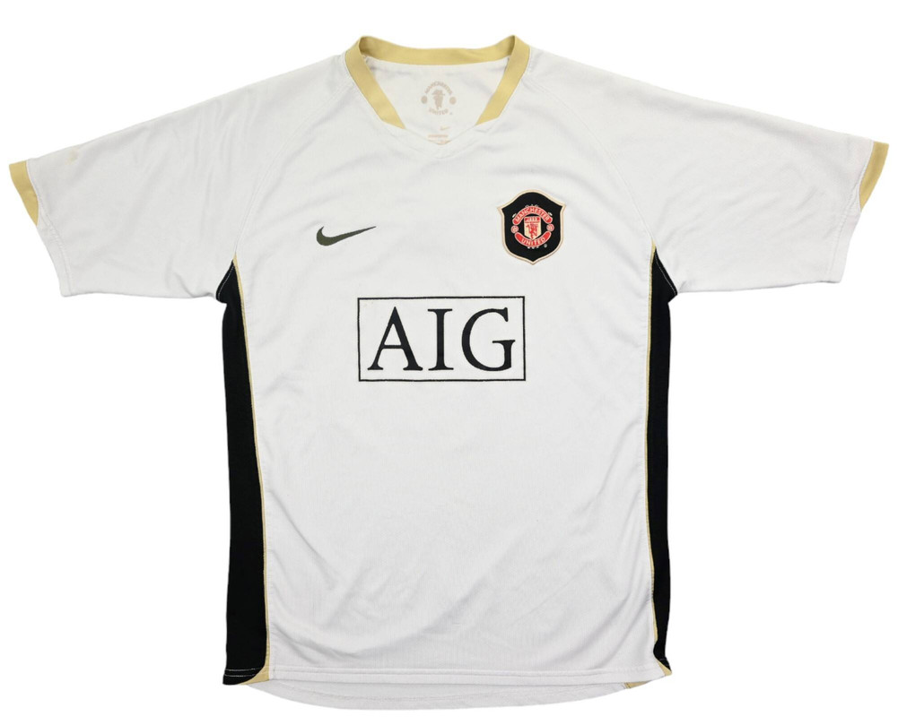 2006-08 MANCHESTER UNITED *SAHA* KOSZULKA S/XL.BOYS