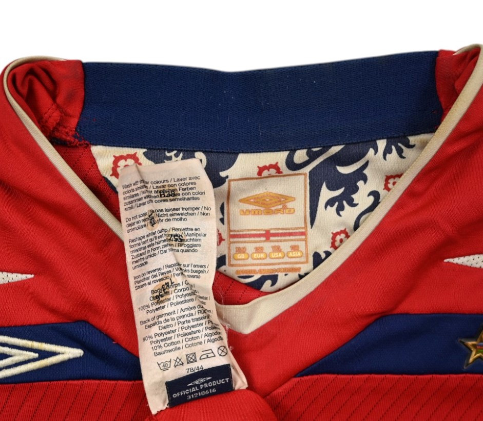 2008-10 ENGLAND SHIRT XL. BOYS