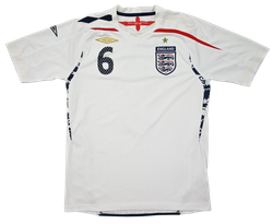 2007-09 ENGLAND *TERRY* SHIRT S