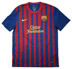 2011-12 FC BARCELONA SHIRT M