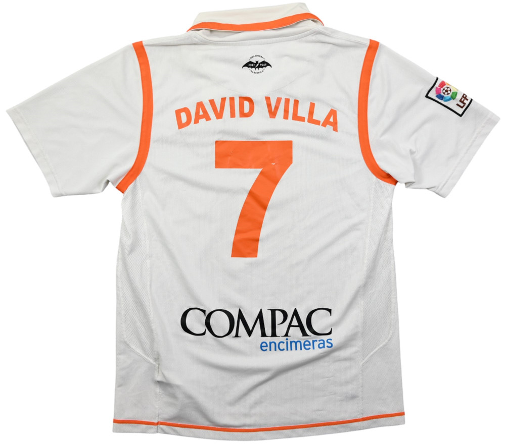 2007-08 VALENCIA *DAVID VILLA* KOSZULKA S