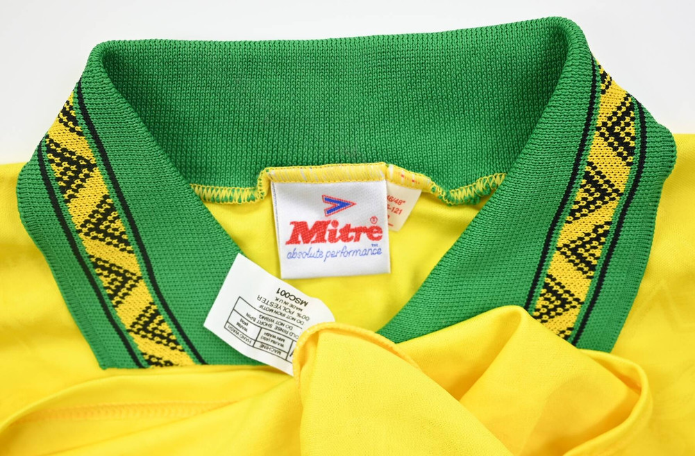 1994-96 NORWICH CITY SHIRT XL