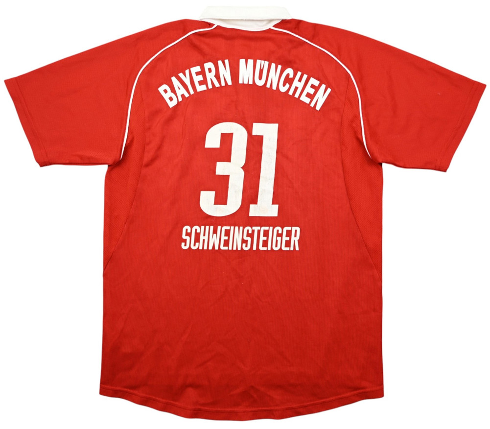 2005-06 BAYERN MUNCHEN *SCHWEINSTEIGER* KOSZULKA XL. BOYS