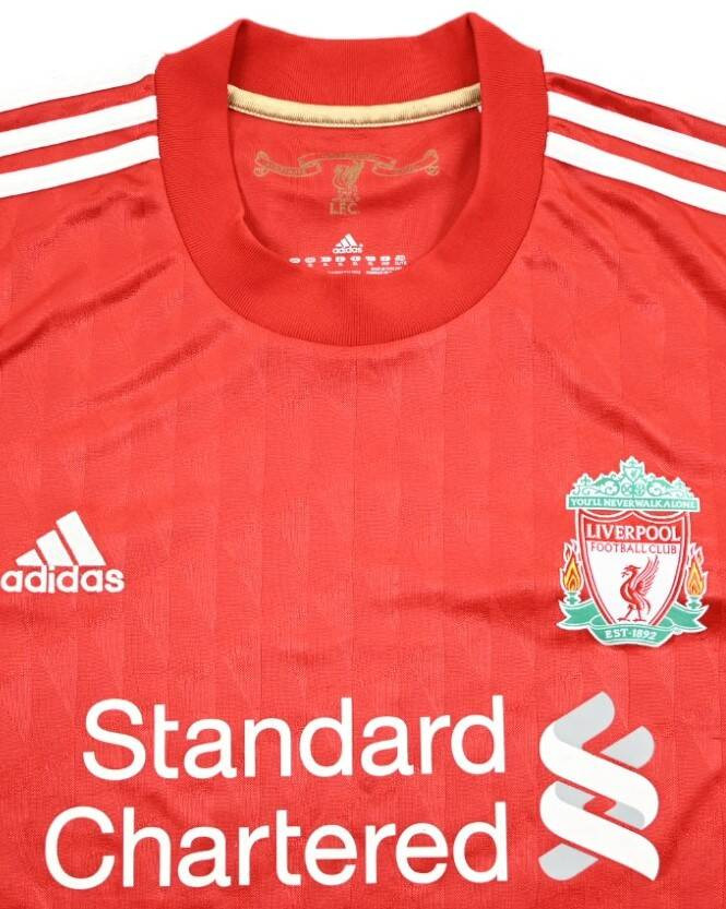2010-12 LIVERPOOL *CARROLL* SHIRT XL