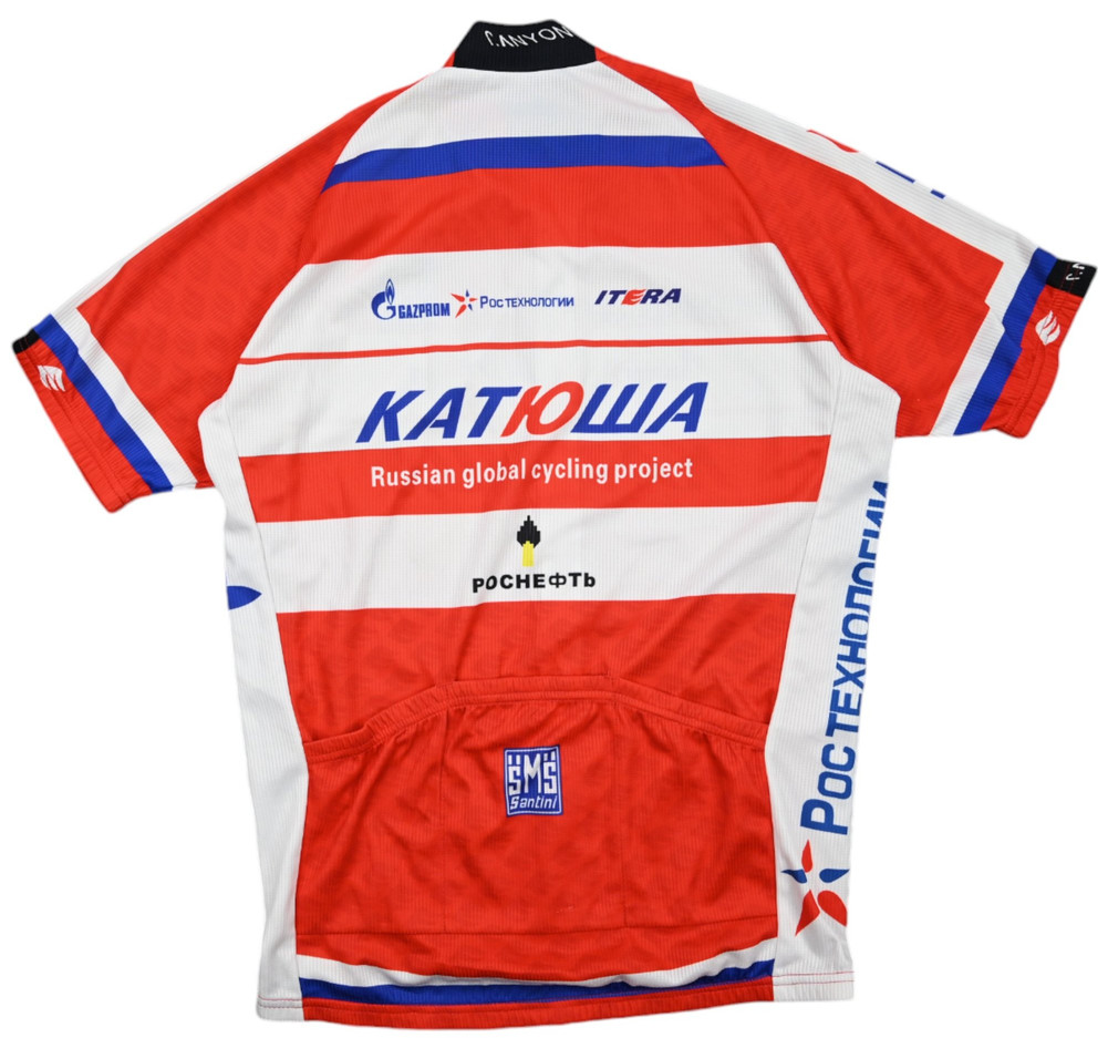 KATUSHA SANTINI CYCLING SHIRT S