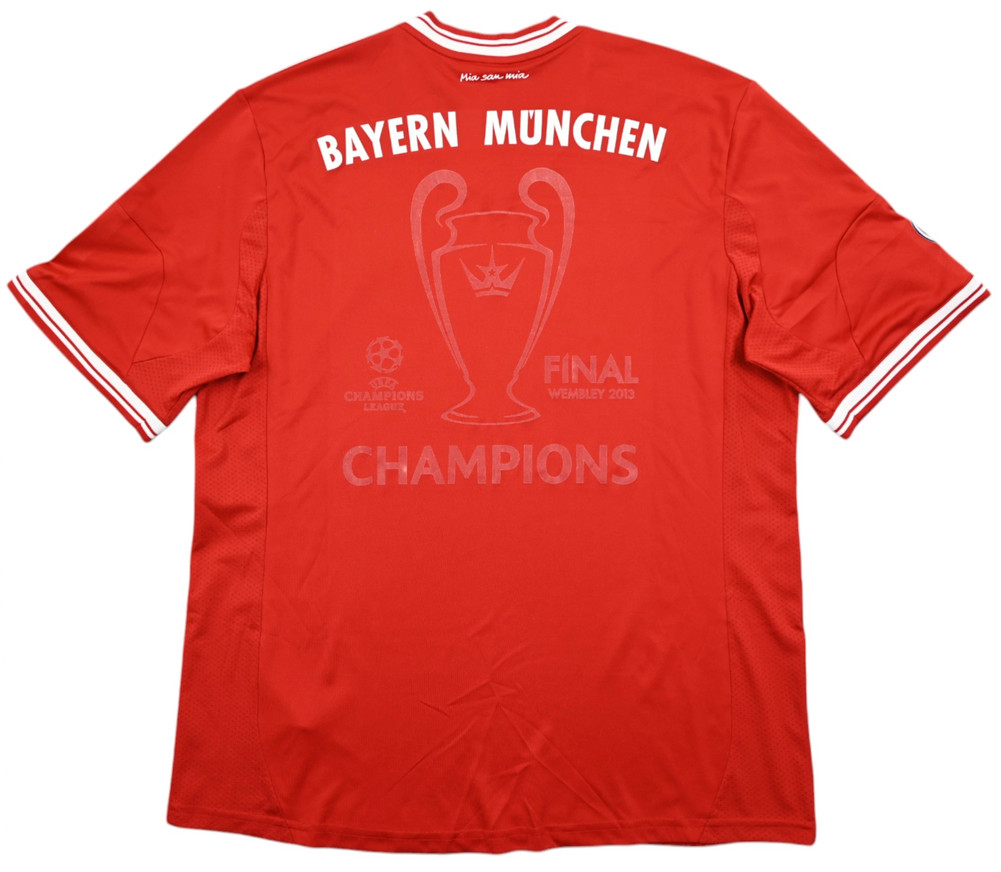 2013-14 BAYERN MUNCHEN FINAL WEMBLEY 2013 SHIRT XL