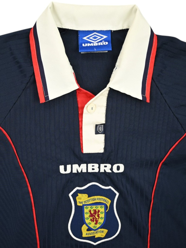 1996-98 SCOTLAND SHIRT L