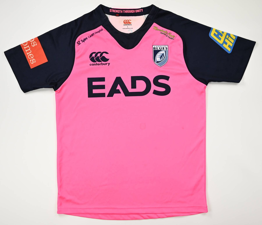 CARDIFF BLUES RUGBY KOSZULKA L