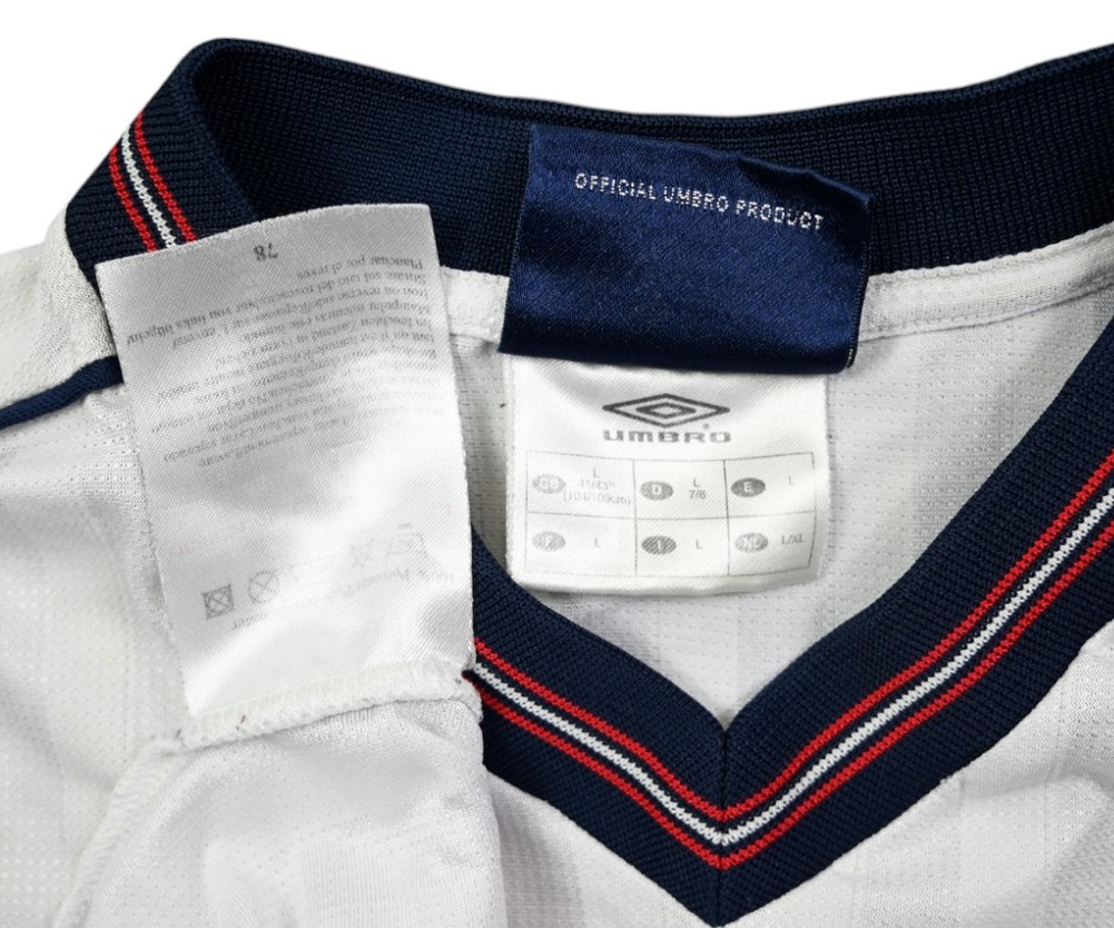 1986-87 ENGLAND 2000'S REEDITION SHIRT L