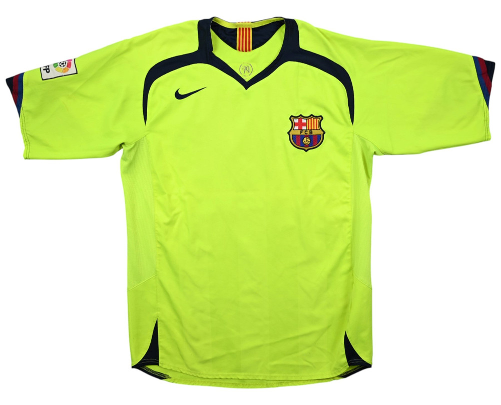 2005-06 BARCELONA *RONALDINHO* SHIRT M