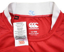 BRITISH AND IRISH LIONS RUGBY SHIRT L. BOYS