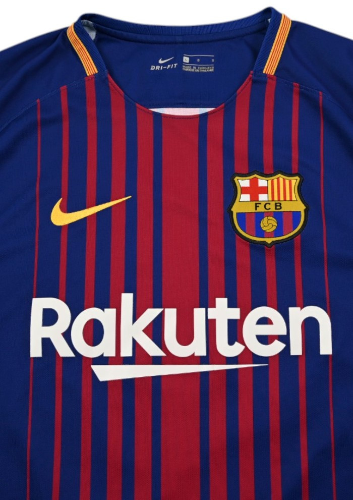 2017-18 BARCELONA *A.INIESTA* SHIRT L