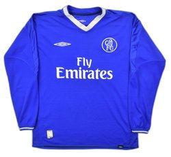 2003-05 CHELSEA LONDON  LONGSLEEVE S