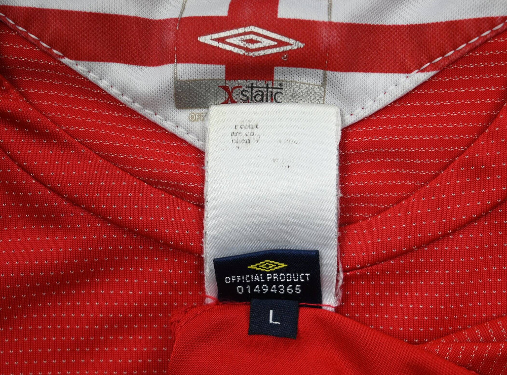 2004-06 ENGLAND SHIRT LONGSLEEVE L