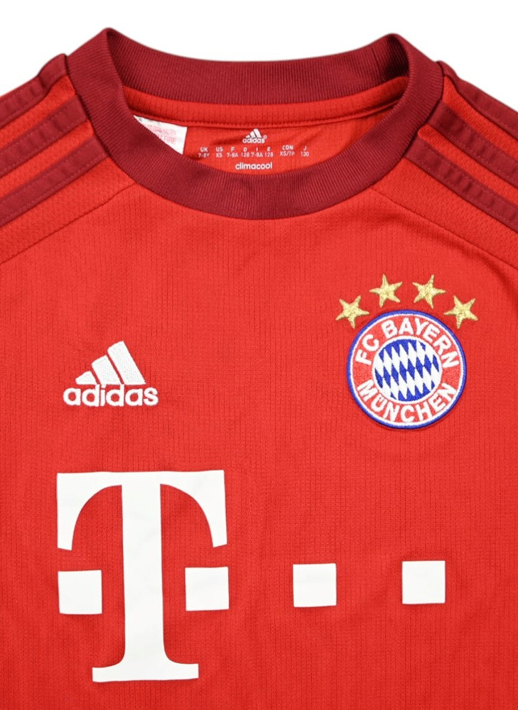 2015-16 BAYERN MUNCHEN SHIRTS XS. BOYS 128CM
