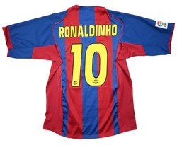 2004-05 BARCELONA *RONALDINHO* KOSZULKA M