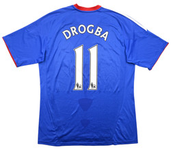 2010-11 CHELSEA *DROGBA* SHIRT L
