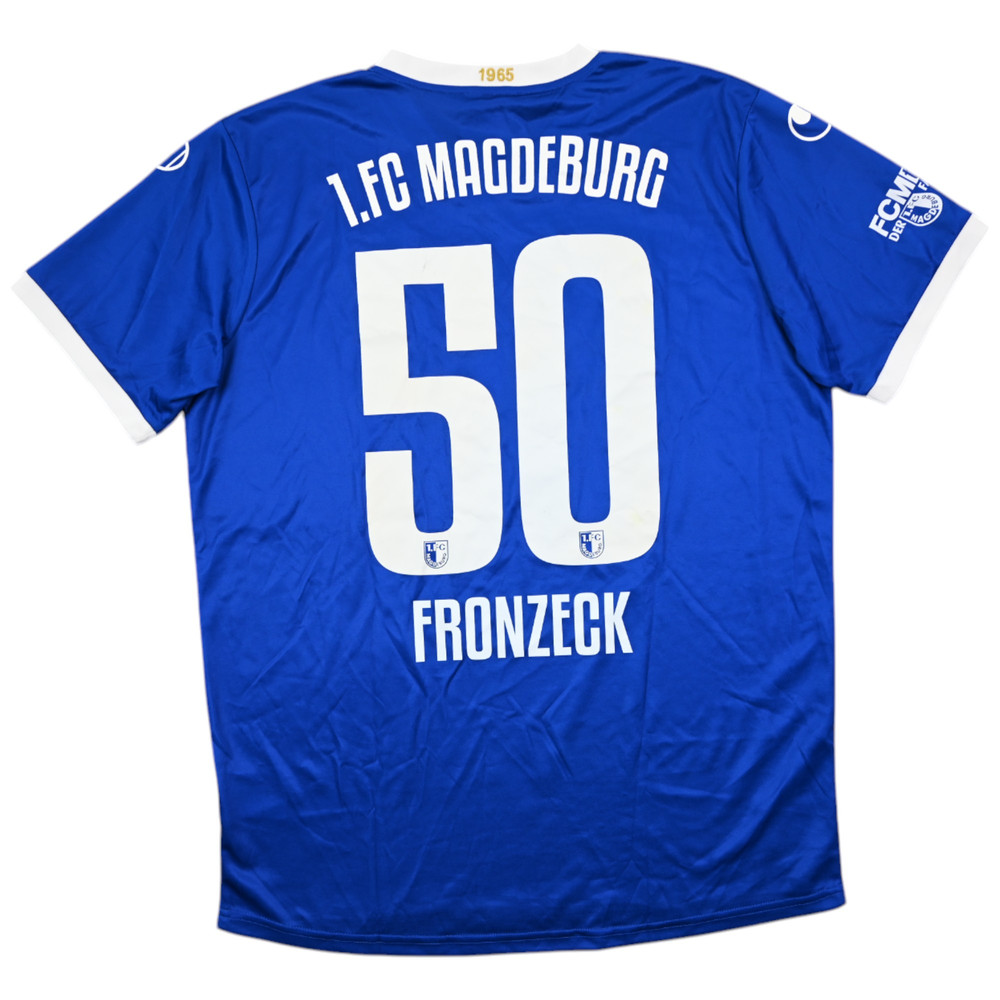 2018-19 FC MAGDEBURG *FRONZECK* KOSZULKA XL 