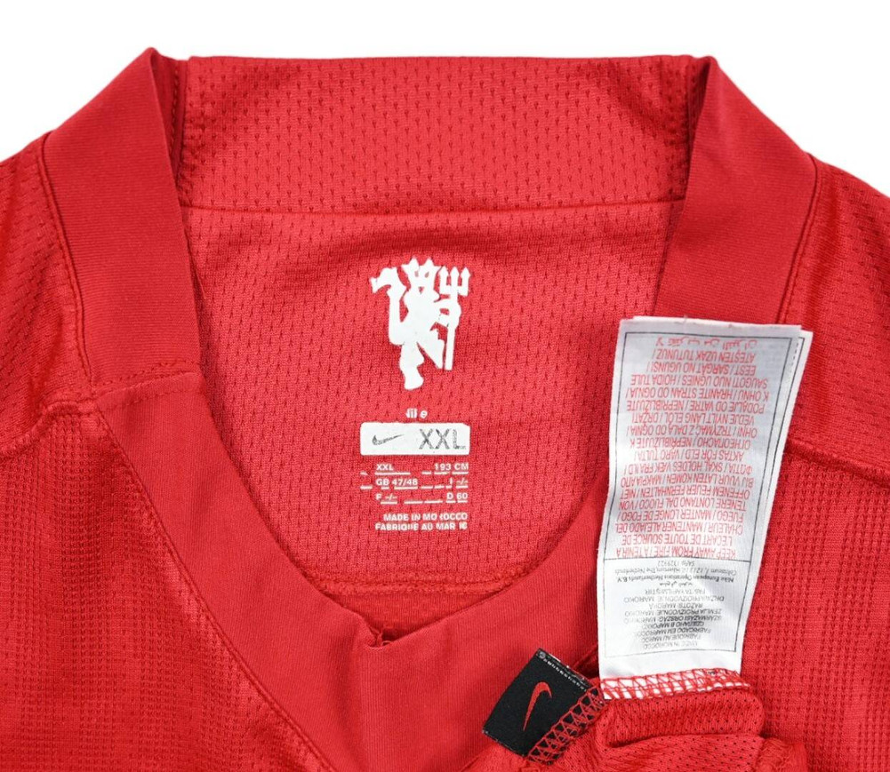 2007-09 MANCHESTER UNITED *SCHOLES* SHIRT XXL