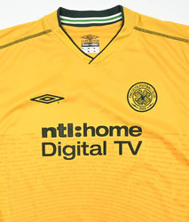 2002-03 CELTIC GLASGOW *MORAVCIK* SHIRT L