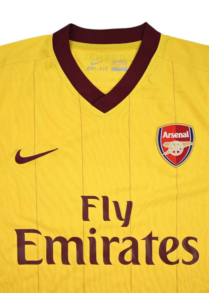 2010-13 ARSENAL LONDON PLAYER ISSUE SHIRT L