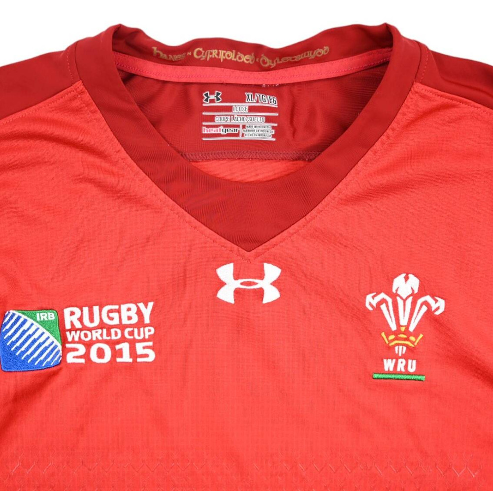 WALES RUGBY WORLD CUP 2015 KOSZULKA XL