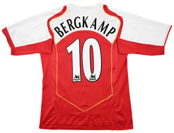 2004-05 ARSENAL *BERGKAMP* SHIRT M
