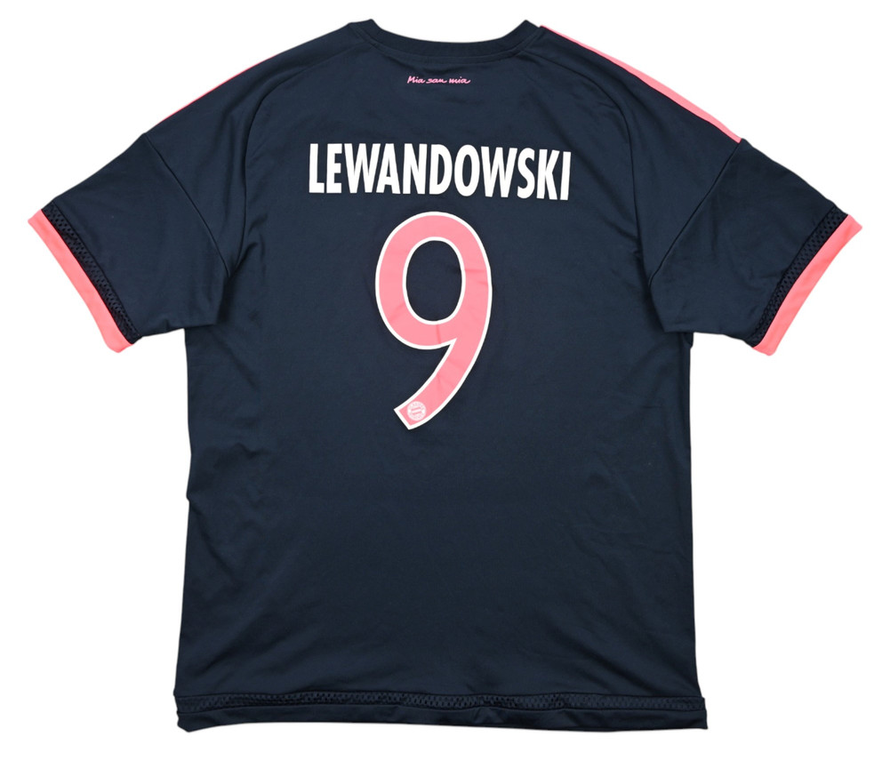 2015-16 BAYERN MUNCHEN *LEWANDOWSKI* KOSZULKA L