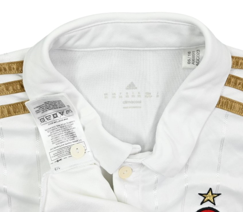 2016-17 AC MILAN SHIRT XS