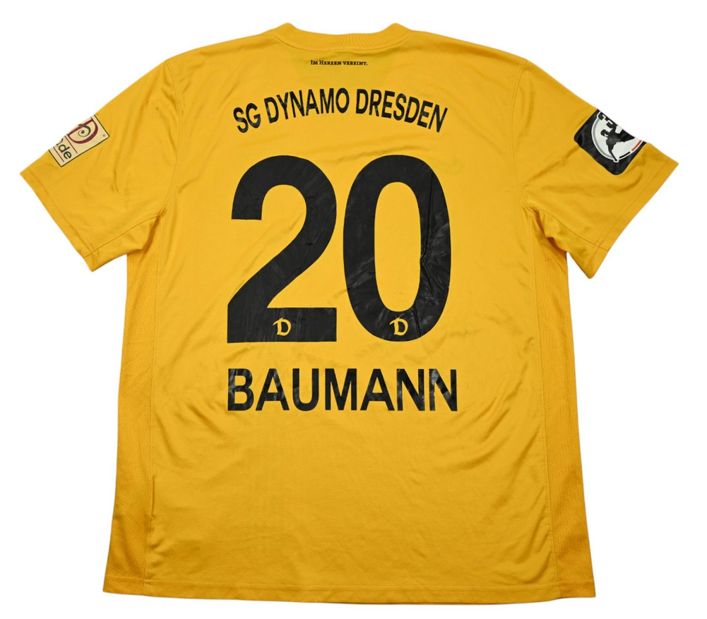 2014-15 DYNAMO DRESDEN *BAUMANN* KOSZULKA XL