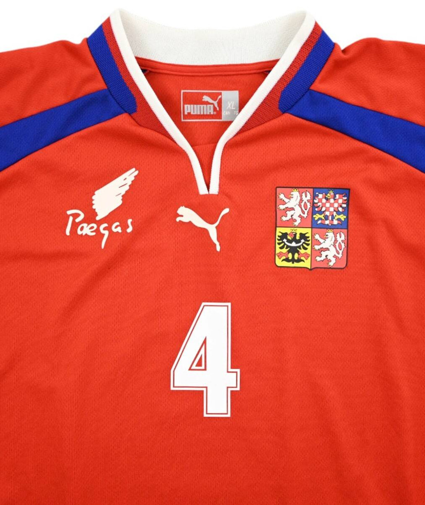 2000-02 CZECH REPUBLIC *NEDVED* SHIRT XL